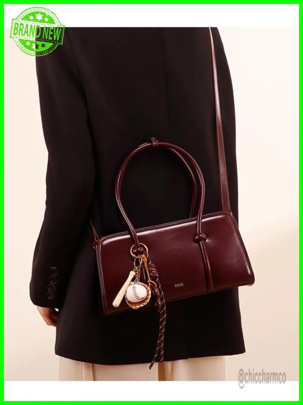 Women's Top Handle Satchel Bag with Adjustable Crossbody Strap Multi Pocket